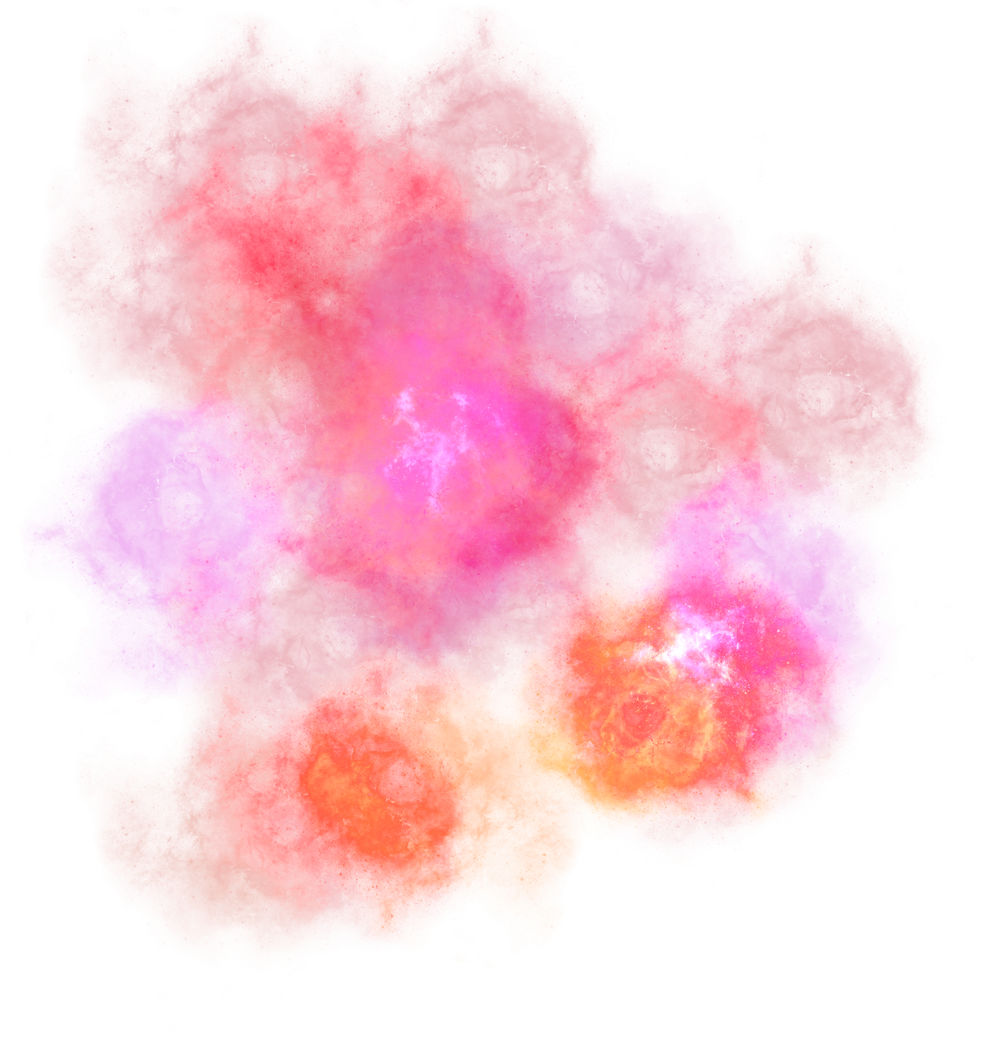 Pink Nebula Splash